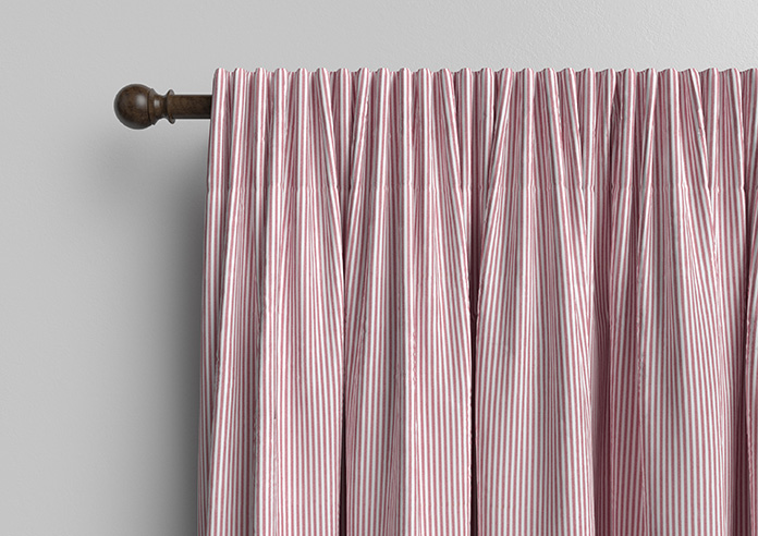 Nautical Stripes, Prom Red - Made to Measure Curtains - Image 10